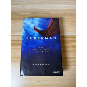 Superman‎ The Unauthorized Biography Glen Weldon Hardcover Book